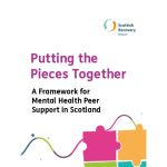Putting the Pieces Together. A Framework for Mental Health Peer Support in Scotland Cover image