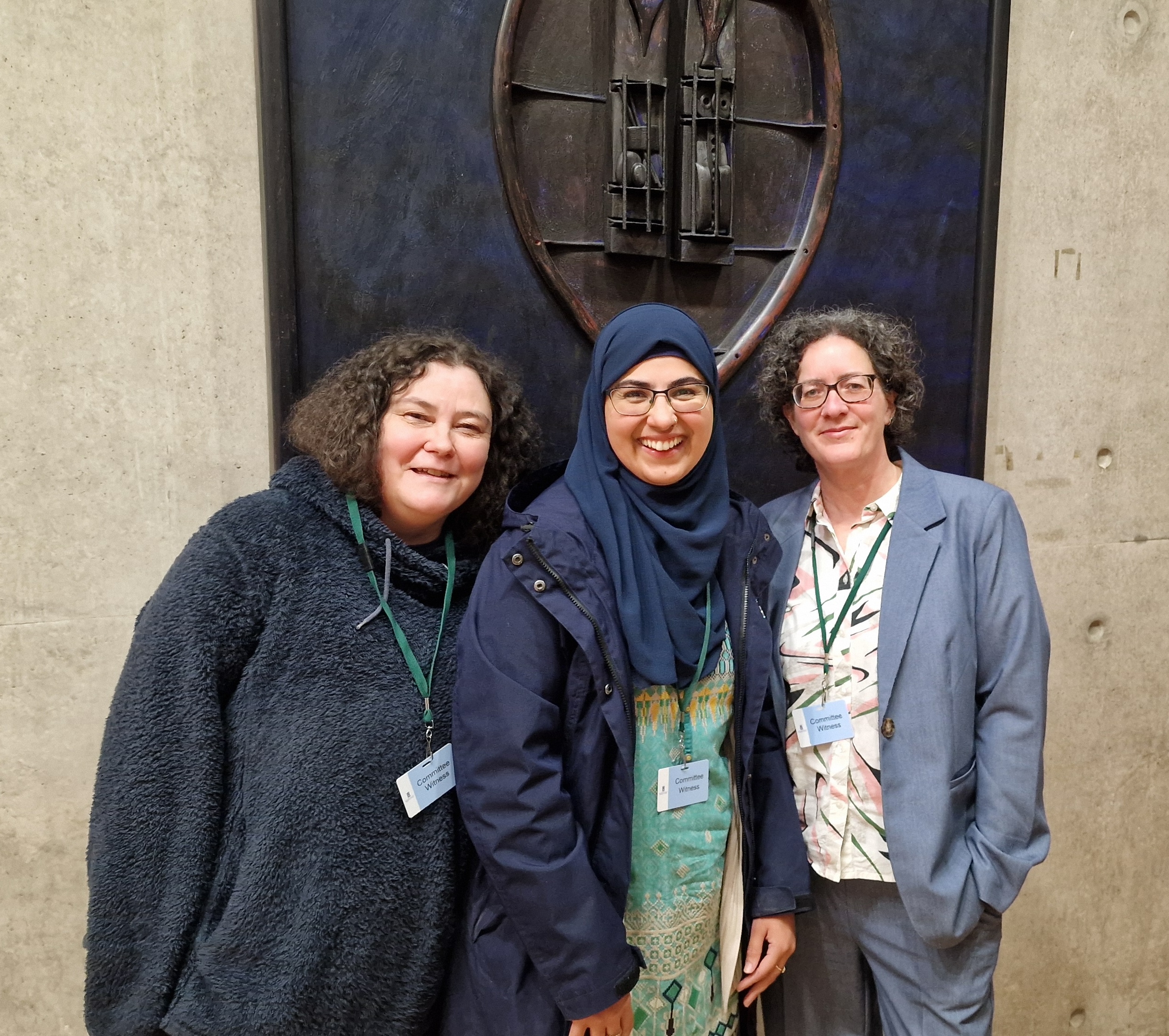 - Kabie Brooks (ARGH), Sofia Farzana (SEMA) &  Lyndsay Macadam (SWAN) - SWAN gives Evidence at ADHD and Autism Pathways and Support Inquiry