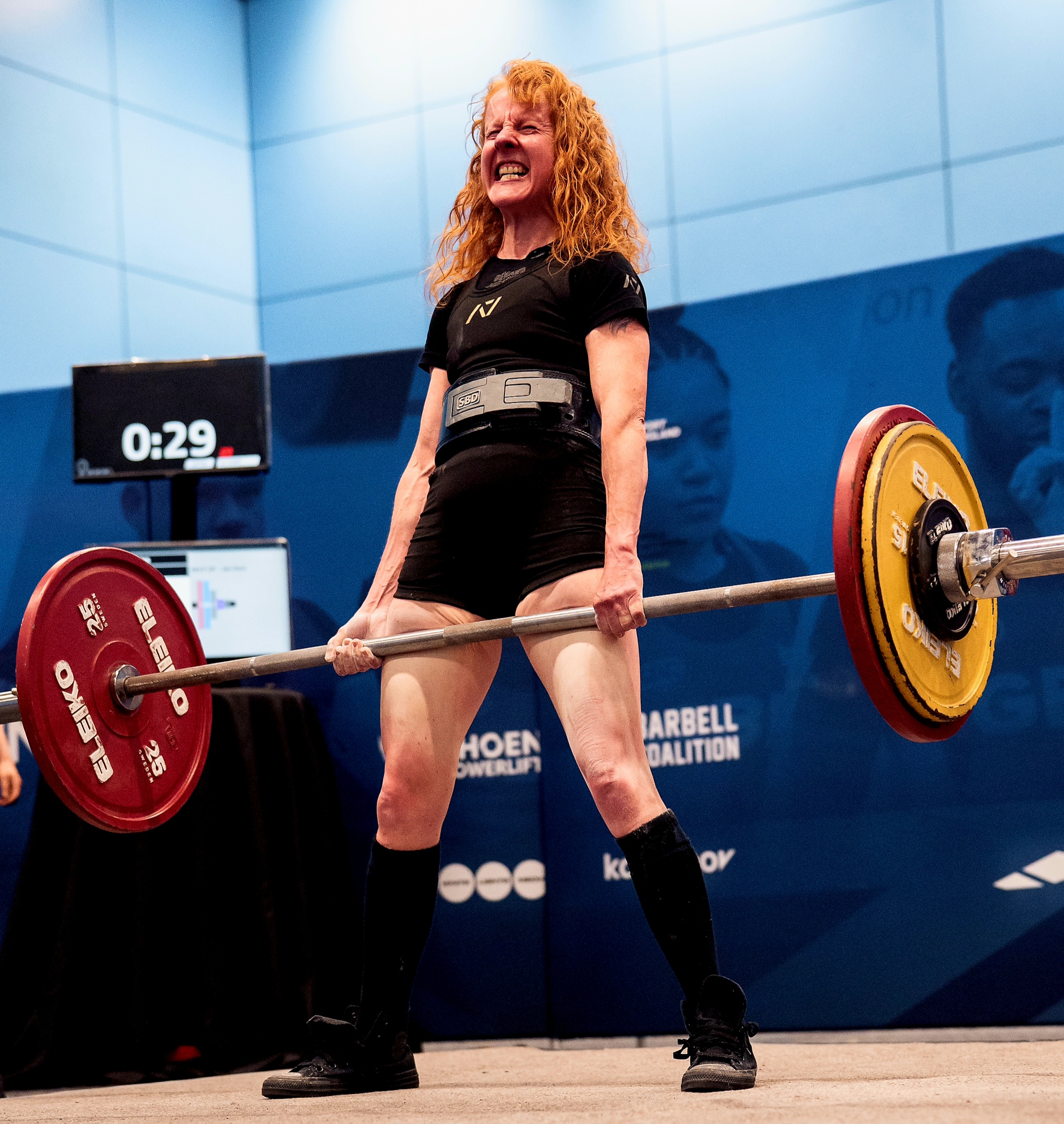  - SWAN Volunteer Coordinator  powerlifts her way to Gold