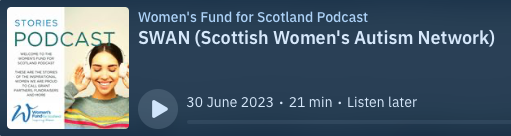  - SWAN CEO, Lyndsay Macadam, on the Women’s Fund for Scotland Podcast