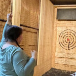 Stirling Meet-up Group tries Axe Throwing Cover image